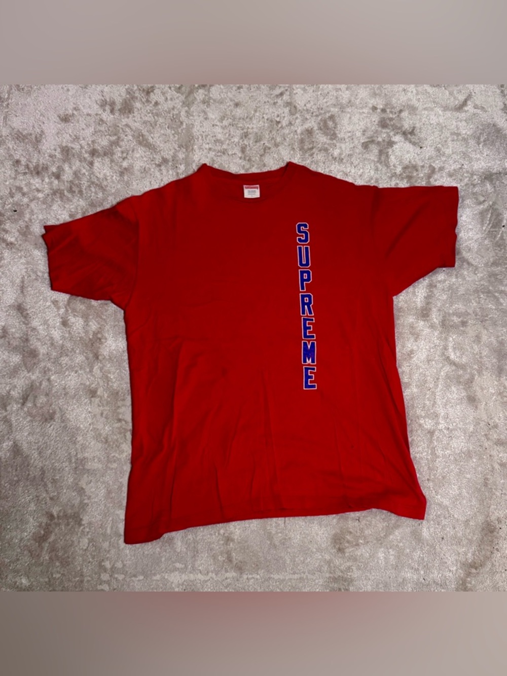 *Rare* SUPREME 2009 ‘Sink or Swim’ T Shirt- Made in USA - Red/Blue